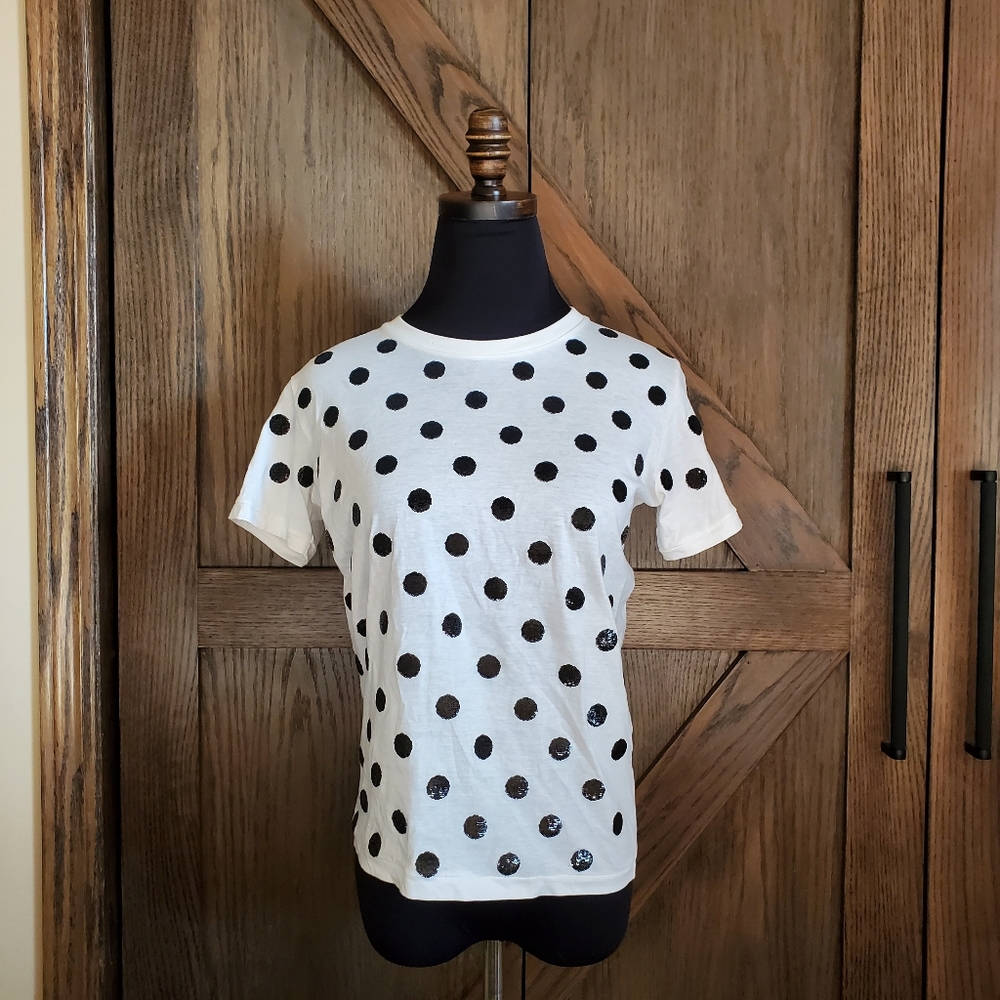 Prada Sequin Polka Dot Tshirt